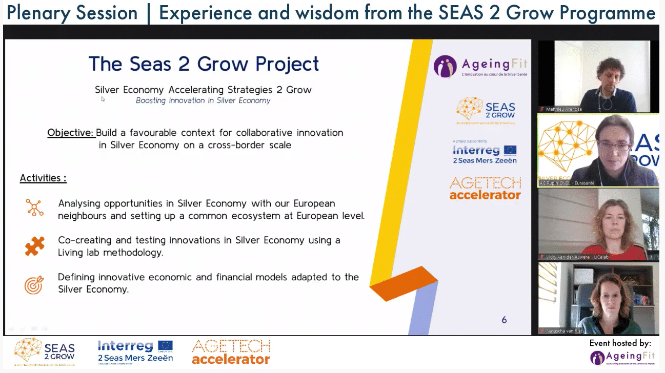 From SEAS 2 Grow to AgeTech Accelerator International